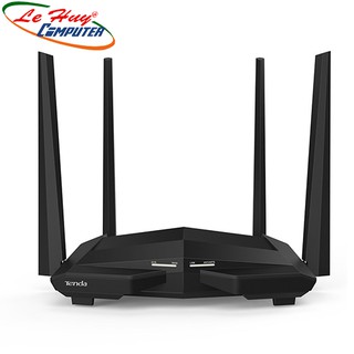 [Mã ELMS4 giảm 7% đơn 500K] Router Wifi Tenda AC10U Chuẩn AC 1200Mbps - Chính Hãng