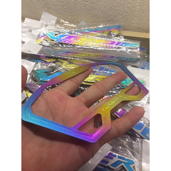 Viền đồng hồ Vario, Tem titan dán đồng hồ Vario