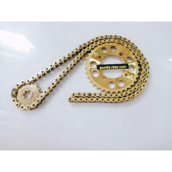 Sên+nhông +dĩa vàng xe sirius