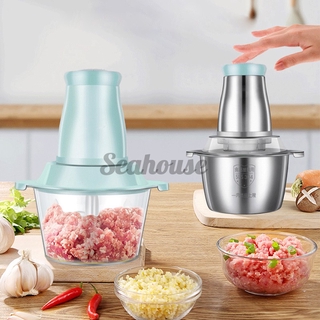 Hot 250W 2L/3L Electric Meat Grinder Stainless Steel Multi-function Mixing Machine