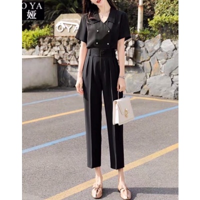 QUẦN BAGGY cạp bản to 3 khuy siêu sang mã 830