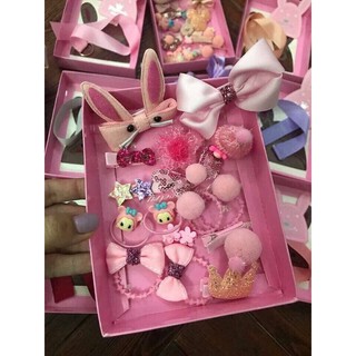 SÉT NƠ CỘT TÓC DỄ THƯƠNG CHO BÉ YÊU