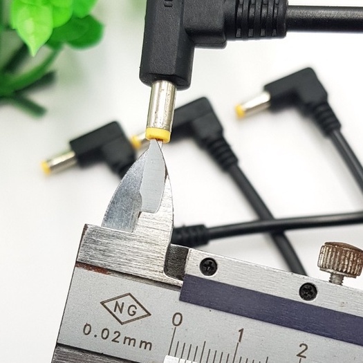 Dây DC Đực 4.0x1.7MM Dài 7CM Loại Cong DC4.0*1.7MM dùng chuyển nguồn - ShopLinhkienM2M