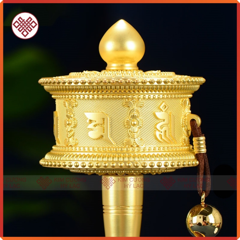 Kinh Luân Cầm Tay [Kim Cương Hỷ Lạc] Hợp Kim Nhiều Màu Nhiều Size