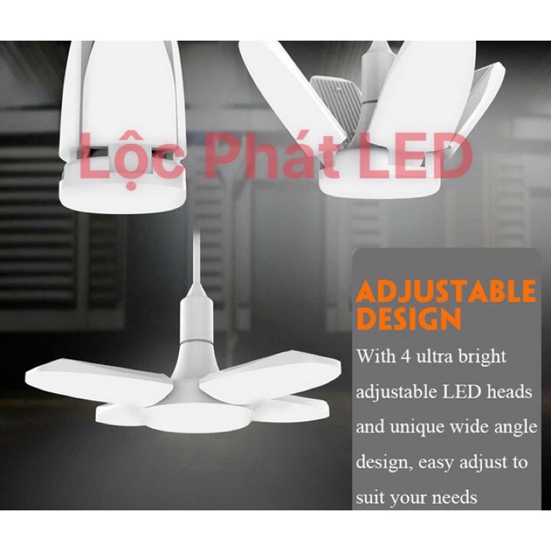 Bóng đèn LED 60W hình cánh quạt Siêu Sáng ⚡️ - Fan Blade Led Bulb