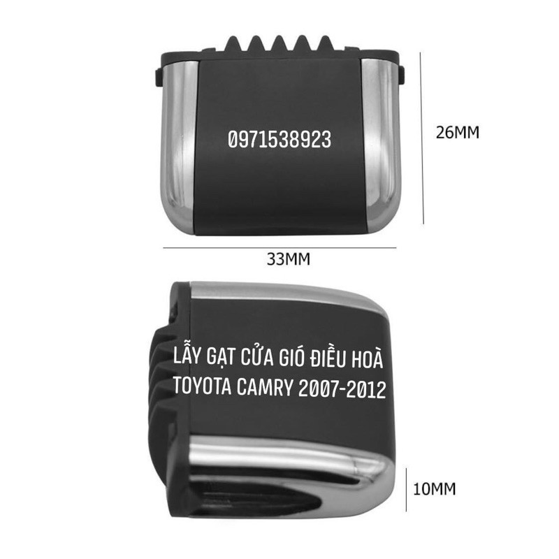 Lẫy gạt cửa gió điều hoà camry 2007-2012