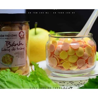 Bánh ăn dặm 🎁 free ship 🎁 bánh ăn dặm lòng đỏ trứng cho bé từ 6th tuổi
