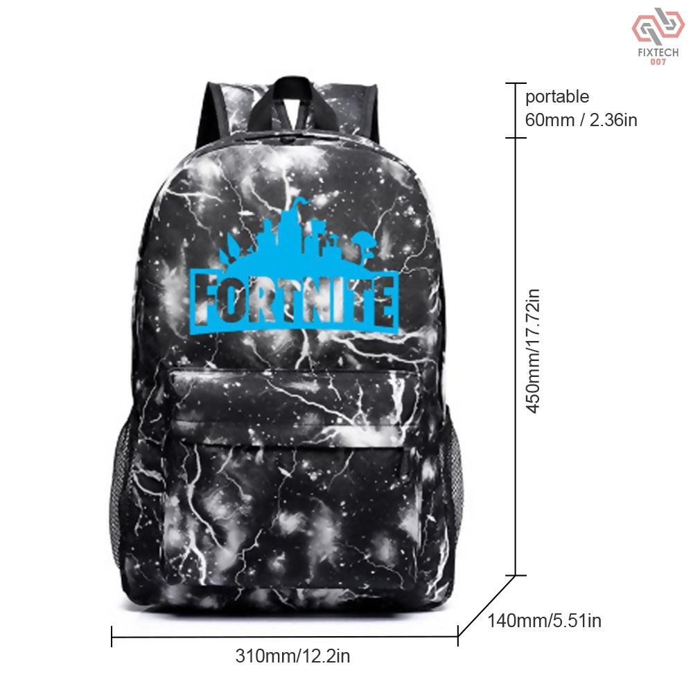 Luminous Backpack Bags for Adults Youth Campus Backpacks Hiking Canvas School Bag Unique Design