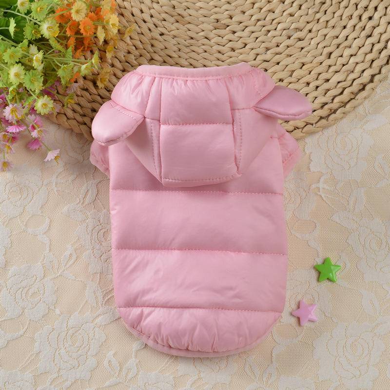 Áo Khoác Phao Giữ Ấm Thời Trang Thu Đông Cho Thú Cưng