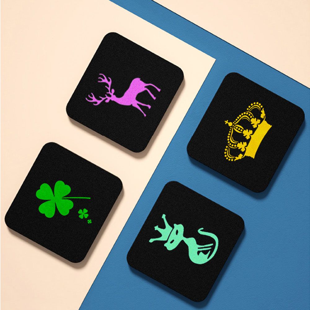 [Hàng mới về] Gương trang điểm cầm tay thiết kế hai mặt phong cách hoạt hình tiện lợi