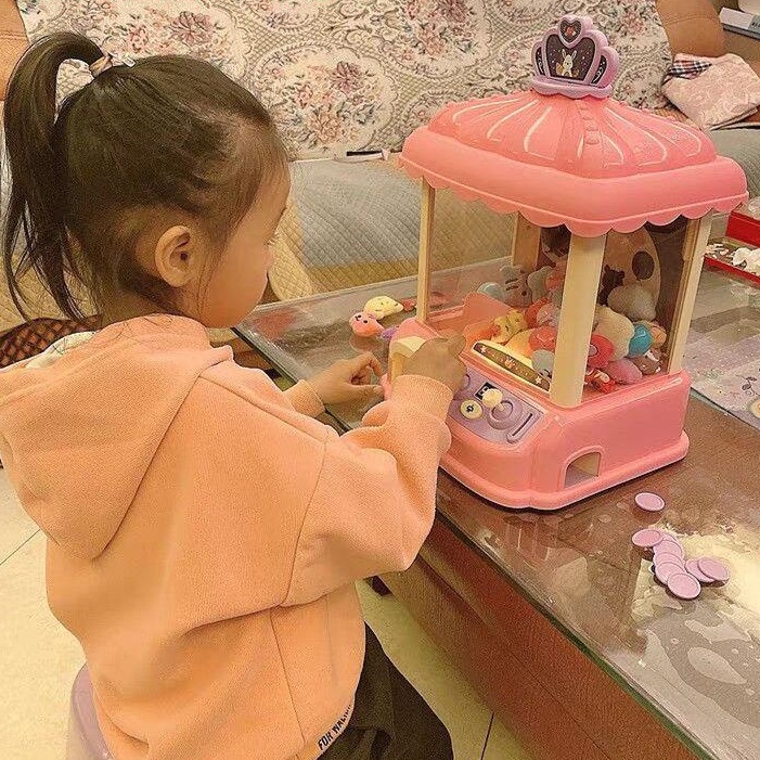 Đồ chơi máy gắp thú bông mini cho bé