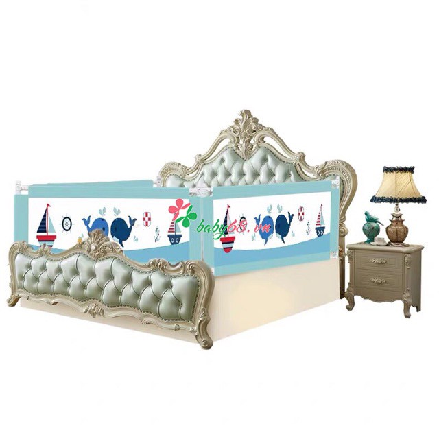 Thanh chắn giường Baby Gift dạng trượt cao 90cm