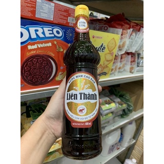 Nước mắm Liên Thành nhãn vàng 600ml