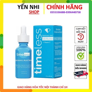 [CHÍNH HÃNG] Tinh Chất Cấp Ẩm Sáng Da Timeless Hyaluronic Acid + Vitamin C