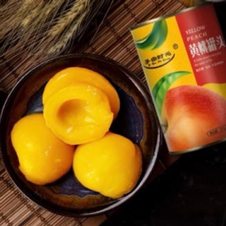 Đào ngâm đống hộp cực giòn
