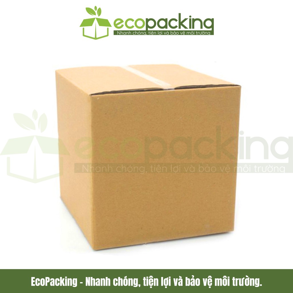 [XẢ KHO] Combo 20 thùng hộp carton 12x12x12 cm đóng gói giao hàng
