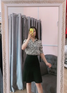 [FREE SHIP - Ảnh thật] Chân váy bút chì đuôi cá cao cấp