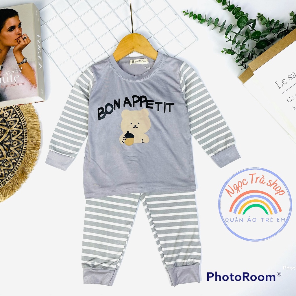 ⭐SP CAO CẤP⭐SIZE(9-30kg)Bộ CaNa's COTTON Lạnh Hàng Chuẩn Họa Tiết Dể Thương Cho Bé Gái Bé Trai Đủ