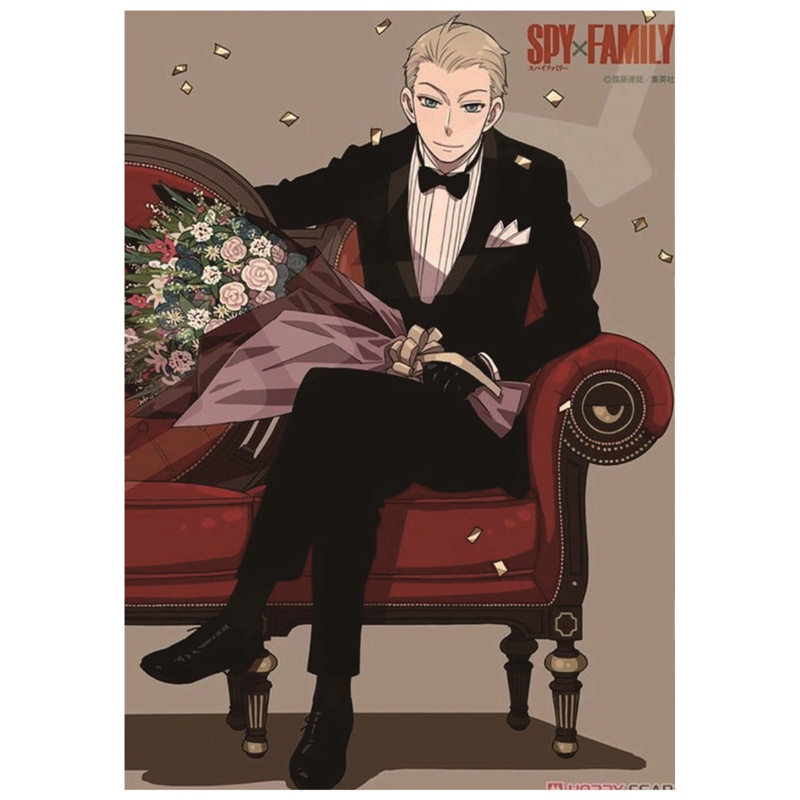 flowersqueen Poster Treo Tường Hình Nhân Vật Phim Hoạt Hình Spy×Family