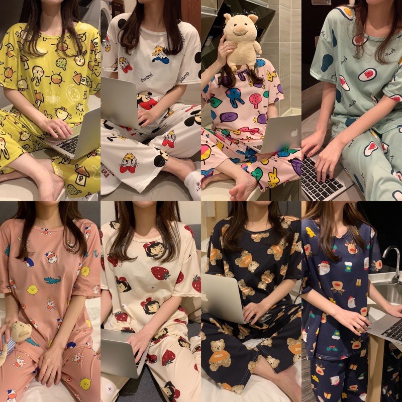 BỘ NGỦ MẶC NHÀ COTTON | BigBuy360 - bigbuy360.vn