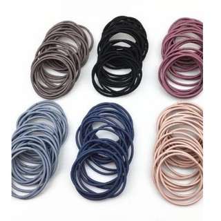 Combo 100 dây buộc tóc đủ màu