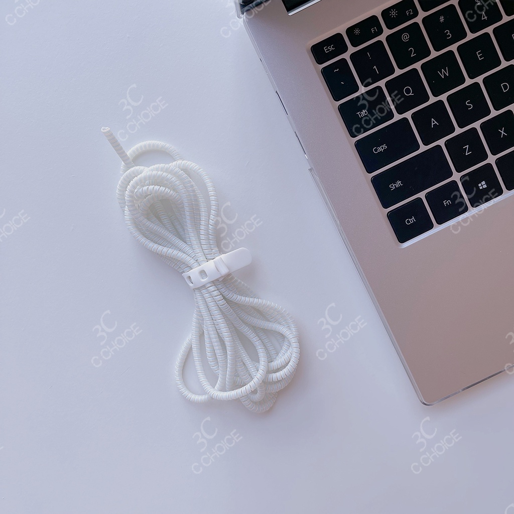 Dây quấn bảo vệ dây cáp sạc USB 140cm tiện dụng