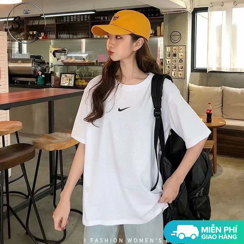 Áo phông nam nữ AP22 dáng rộng, áo thun unisex tay lỡ freesize cổ tròn style Hàn Quốc, chất vải mềm siêu mát