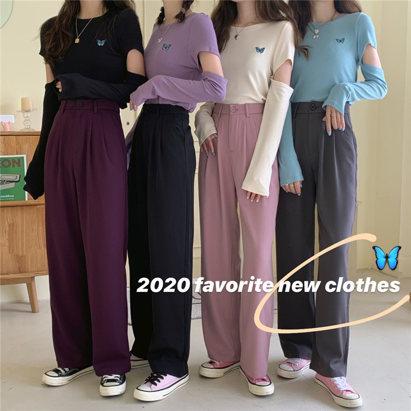 SÉT Áo thun + Quần tây  (S29) – Hàng có sẵn Hồng size S