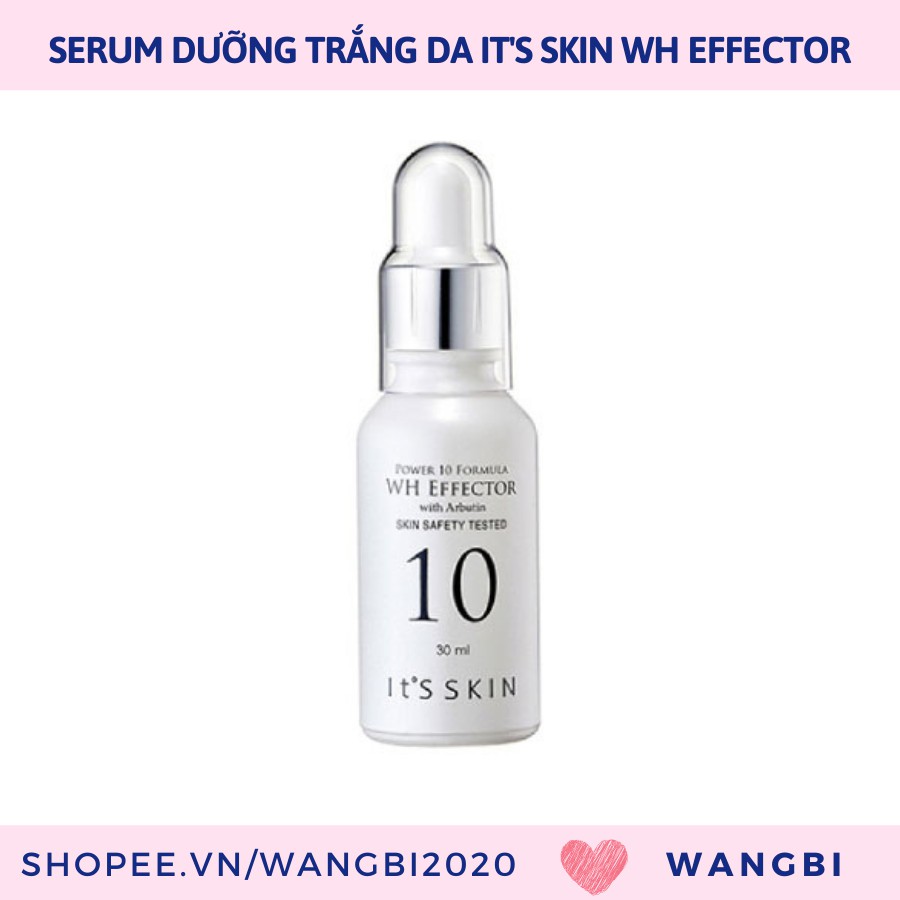 Tinh Chất It'S SKIN Power 10 Formula WH Effector Dưỡng Trắng Mờ Thâm