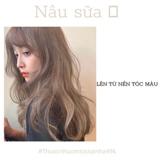 Thuốc nhuộm tóc tại nhà MÀU NÂU SỮA