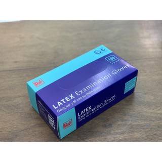 Găng tay y tế cao su thiên nhiên Latex - Hộp 50 đôi size M