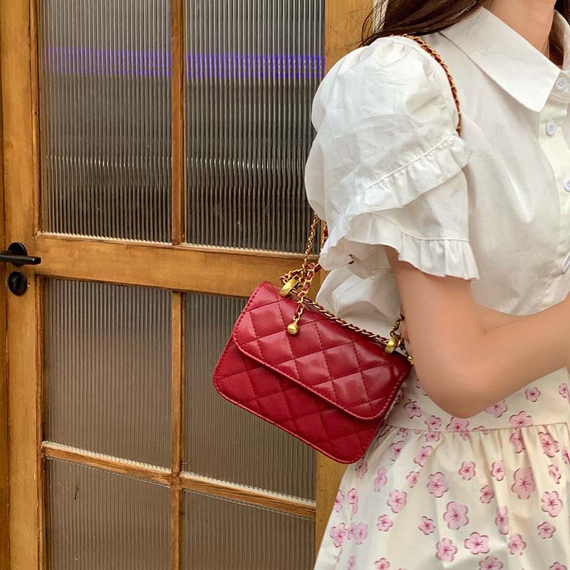 Túi Đeo Hông Mini Đựng Điện Thoại Đính Đá Thời Trang Cho Nữ