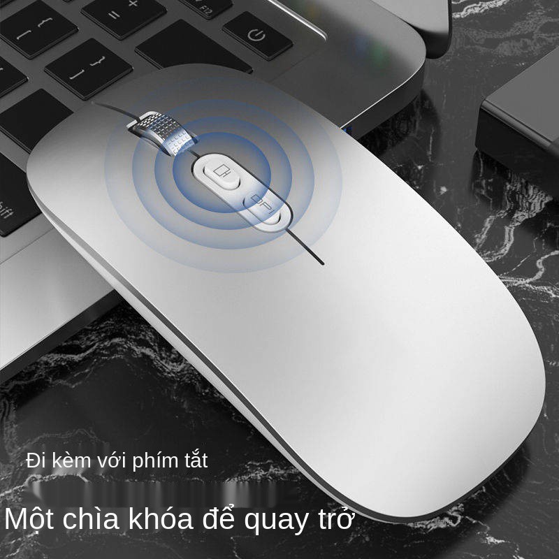 Máy tính xách tay lựa chọn ASUS Đặc biệt Chuột thông minh không dây Bluetooth Mute im lặng có thể sạc lại Cô gái máy tín