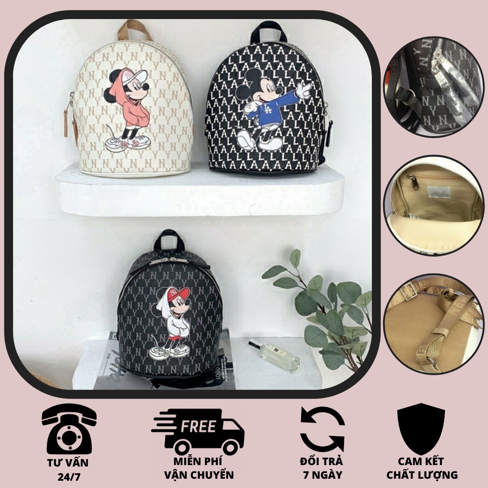 ( Chuẩn hãng ) Balo Mini MLB NY Mickey Yankees Hàn Quốc Full Tag Code [ ẢNH THẬT + VIDEO ]