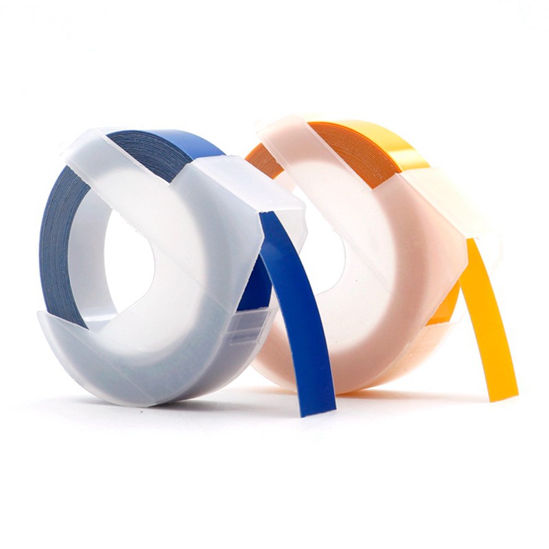 Bộ 5 Cuộn Băng Keo Dập Nổi 3d Bằng Nhựa 9mmx 3m | BigBuy360 - bigbuy360.vn