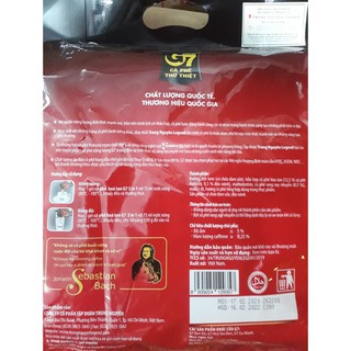 Cà phê G7 3in1 Bịch 50 sachets 16gr