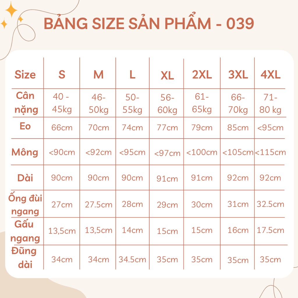 Quần đũi nữ baggy chun 039