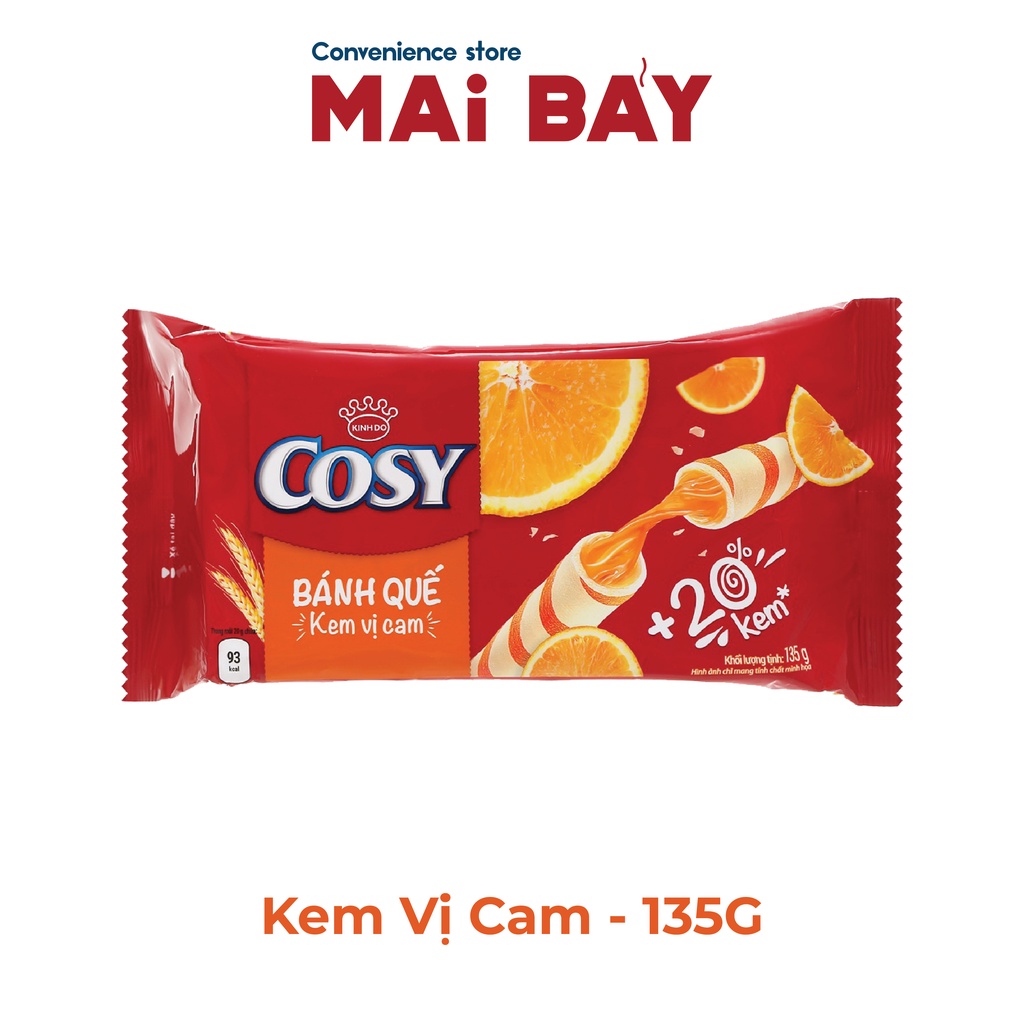 Bánh Quế Cosy 4 Vị 135G