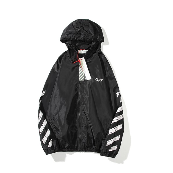 Áo khoác off ow white gió giản dị cho nam và nữ