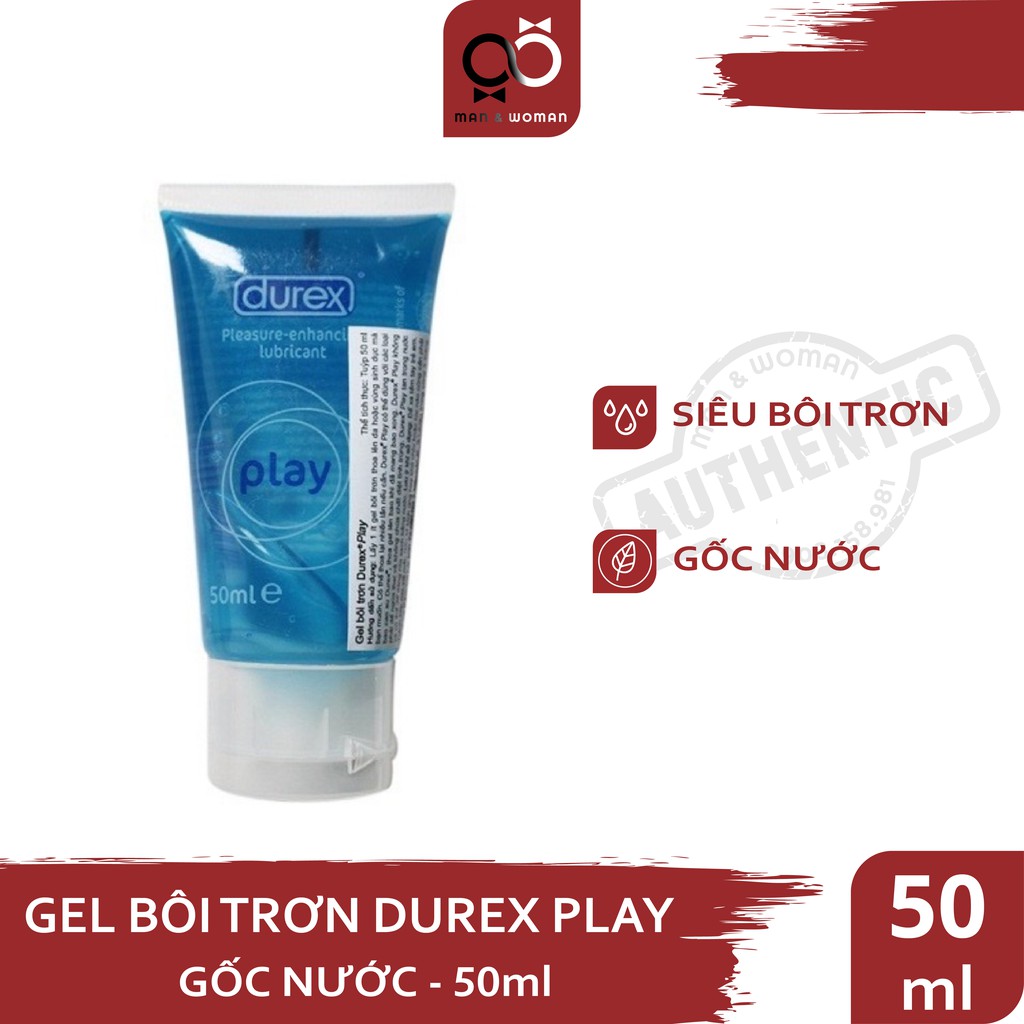 Gel bôi trơn Durex Play tuýp 50ml GEL007