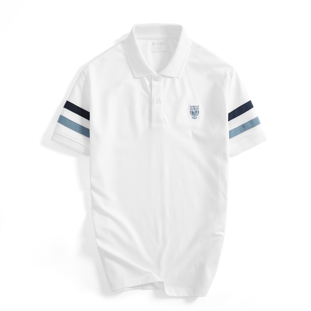 Áo Thun Polo Nam cổ bẻ OWL vải Cá Sấu Cotton cao cấp chuẩn form – HAFOS