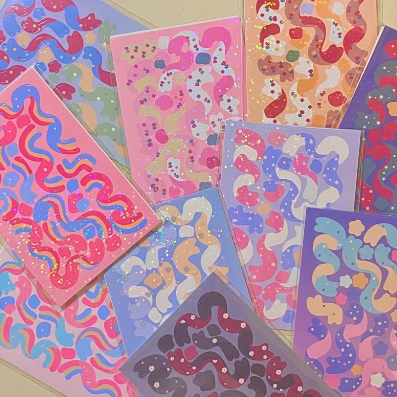 STICKER TRANG TRÍ ẢNH, TOPLOADER