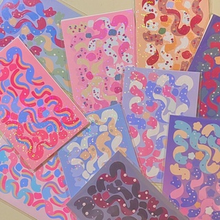 Sticker trang trí ảnh, toploader