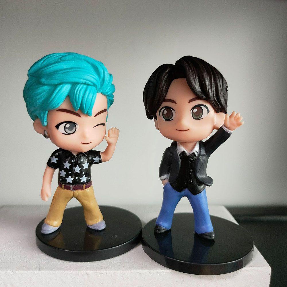 Set 7 Mô Hình Nhân Vật Phim Hoạt Hình Bangtan Boys
