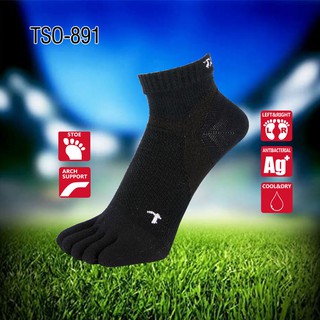 TẤT NGẮN XỎ 5 NGÓN CHỐNG HÔI KHỬ MÙI NHẬT TAKUMI TSO-891 THỂ THAO