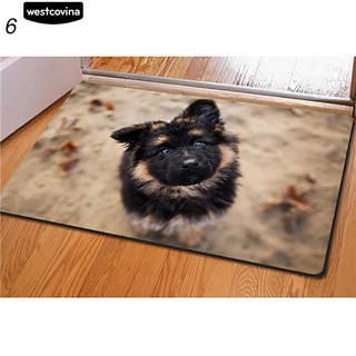 Thảm chùi chân hình chó 3D