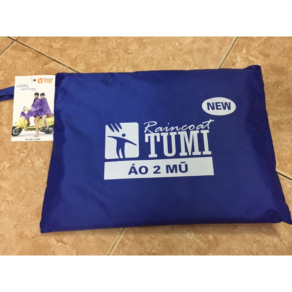 Áo mưa siêu nhẹ 2 đầu Tumi New