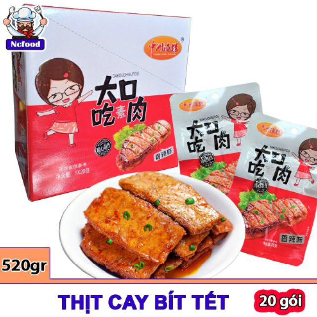 10 Gói Thịt Nướng BBQ 2 Vị