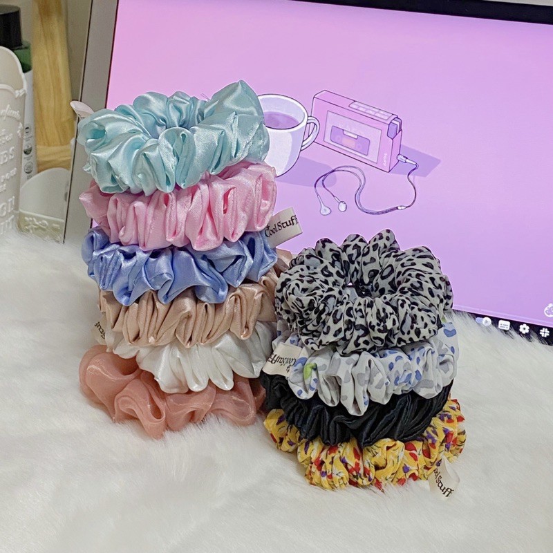 Đồ buộc tóc scrunchies minisize nhiều màu✨