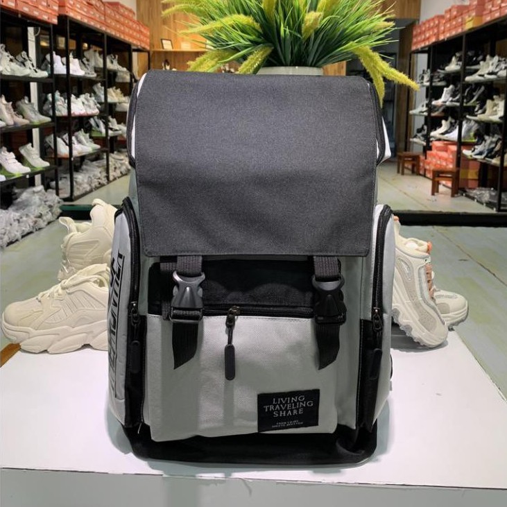 Balo thời trang nam nữ phong cách Hàn Quốc, đựng lap 15.6 inch, HÌNH THẬT